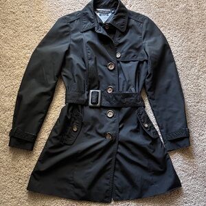 Tommy Hilfiger Black Trench Coat